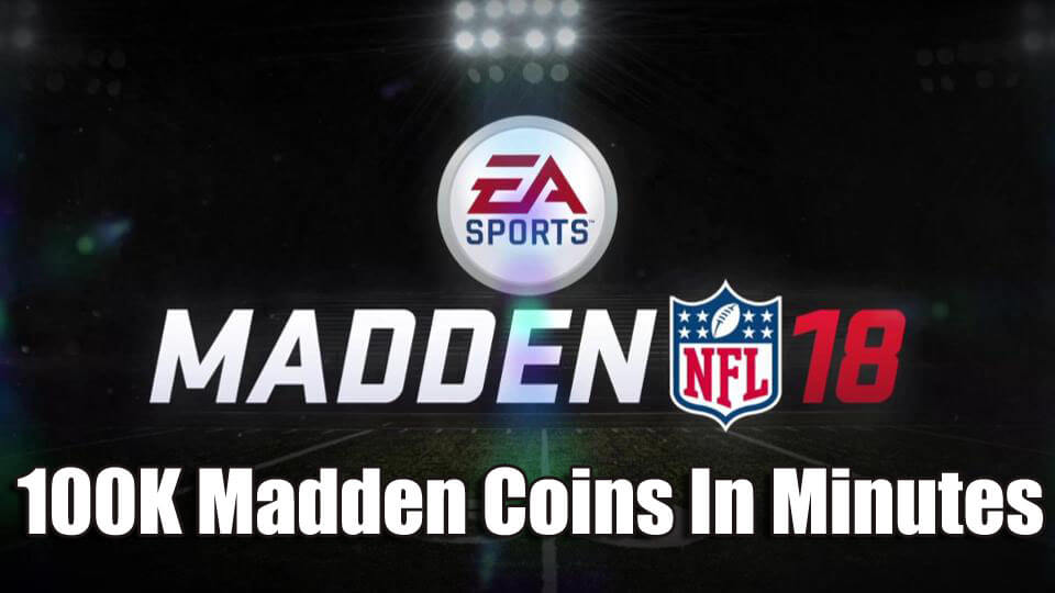 100K Madden Coins In Minutes